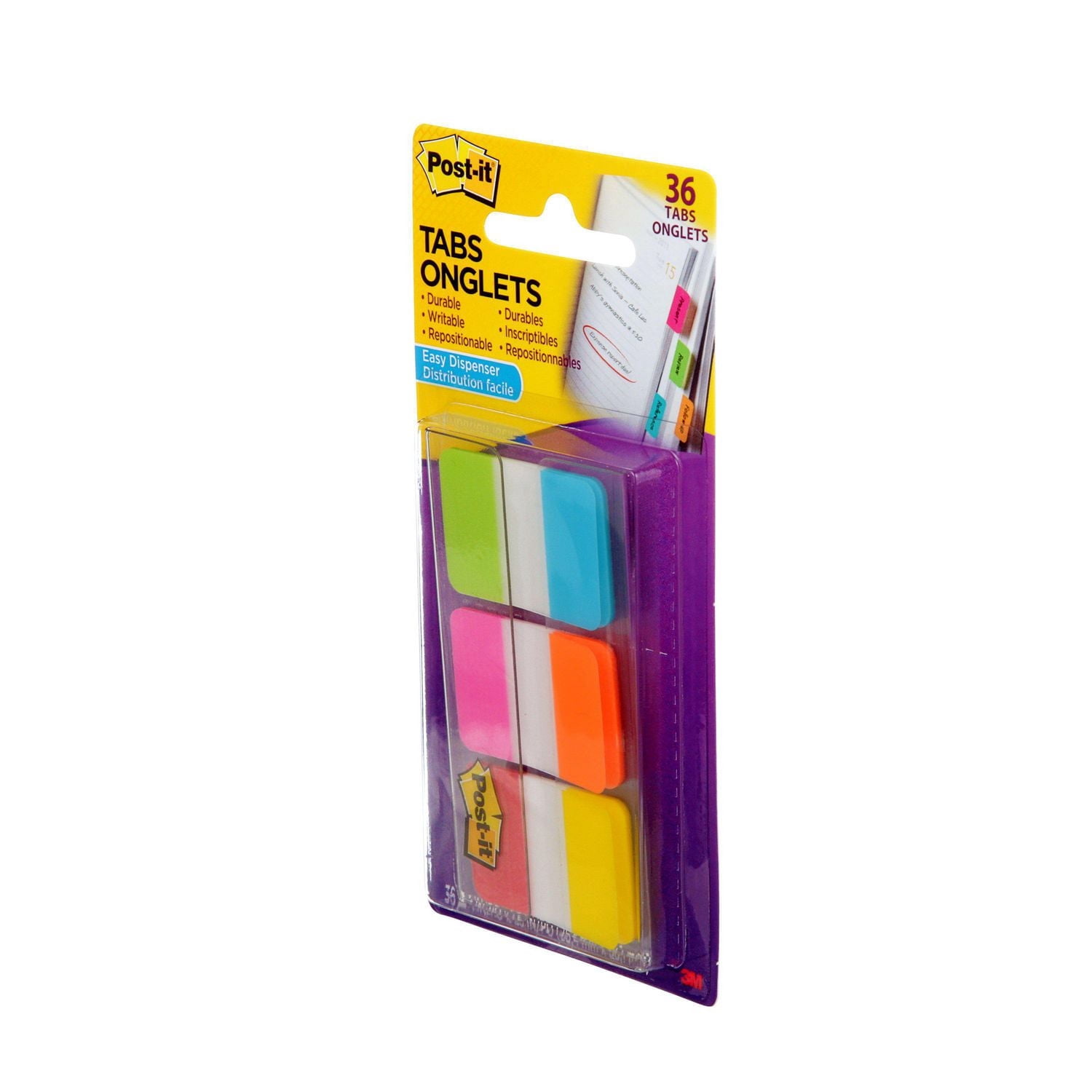 Post-it® Tabs 686-ALOPRYT-C, Assorted Colours