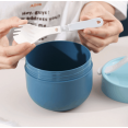 thumbnail image 4 of Oleegame 2PC Produce Storage Soup Cup Lunch Box / Mug Food Container Thermal Cup Vacuum Bento Box With Spoon For Kids Blue, 4 of 4