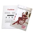thumbnail image 5 of Sous-vêtements pour Femmes en Maille Transparente Lingerie Broderie Soutien-Gorge et String et Bas, 5 of 5