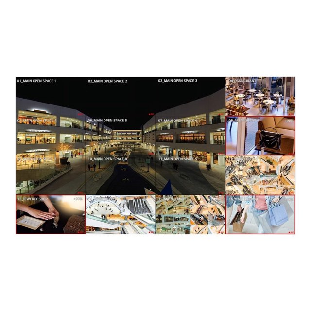 LG 55VSM5J-H - Écran LCD Rétroéclairé par LED de 55 Pouces de Diagonale Série VSM5J-H - Signalisation Numérique avec Pro:Idiom Intégré - webOS 1920 x 1080 - LED à Éclairage Direct - Noir