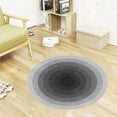 thumbnail image 4 of Boovnll Rugs for Living Room, 16x16" Super Soft Faux Fleece Throw Rugs, Non Slip & Non Shedding Thicken Microfibe Round Area Rug for Living Room, Nursery, Bedroom, Home Decor, Rug, 4 of 6