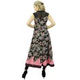 thumbnail image 4 of Phagun Kurta Anarkali Noire de Designer pour Femmes Style Floral Kurti Robe Indienne-24, 4 of 8