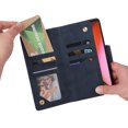 thumbnail image 5 of Case for OnePlus Nord 2 5G Magnetic Leather Zipper Wallet Cover Card Holder, 5 of 5