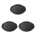thumbnail image 1 of maskred Plateau de Cuisson Rond Noir Résistant à la Chaleur Antiadhésif Durable Antiadhésif Plateau de Cuisson Rond Sans Perçage 3Ensemble, 1 of 6
