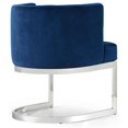 thumbnail image 2 of Meridian Furniture Gianna Navy Velvet Dining Chair, 2 of 4