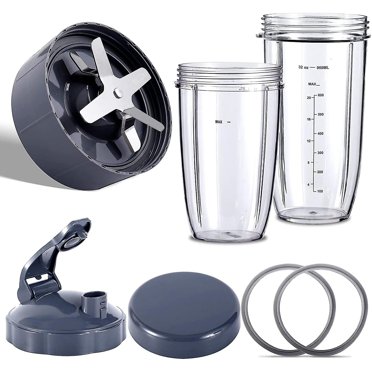 Blender Replacement Parts For Blenders 600w/900w/pro - Extractor Blade & 32oz Huge Cups & 24oz Huge