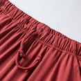 thumbnail image 4 of Timegard Womens Shorts Summer Elastic Waisted Drawstring Loose Soft Sleepwear Casual Loose Pjs Shorts, 4 of 7