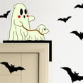 thumbnail image 2 of WLOELOEW Halloween Glow In The Dark Door Corner Decoration Style A Green Fluorescent Wall Sticker For Party Decor A, 2 of 3