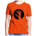 thumbnail image 5 of TZEWGL T-Shirt Décontracté à Imprimé Graphique Orange à Manches Courtes Col Ras du Cou pour Tout-Petit Haut pour Filles Garçons Taille 10-11T, 5 of 5