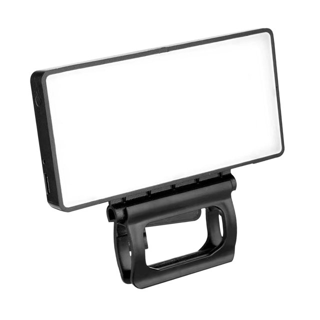 Miulika LED Video Fill Light Clip On Video Conferencing Lighting Photography Adjustable