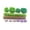 Style C, variant on Bunblic DIY Miniature Grass Tufts Artificial Grass Modeling Versatile Flower Cluster for Architecture Building Train Landscape Style C