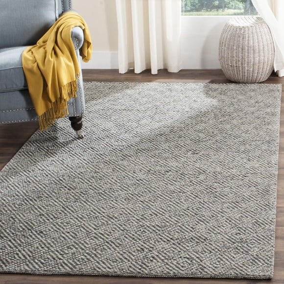 Safavieh Natura Eanna Geometric Area Rug, Ivory / Light Grey, 6' X 9'