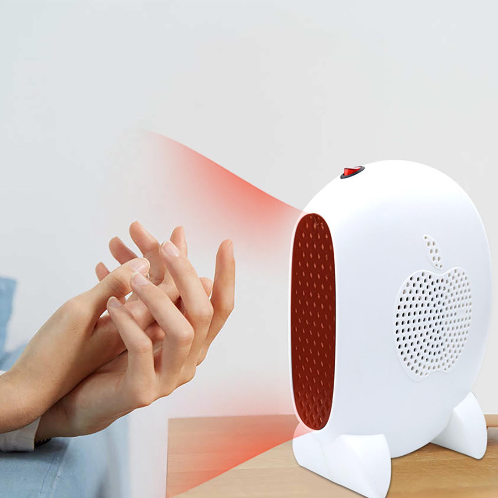 Vadktai Space Heater Indoor, Heating Mini Heater Small Heater, Portable Heater for Bedroom Heater, Bedroom, Office Heater, Mini Desk Heater