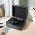 thumbnail image 1 of POINTERTECK CD Player with Bluetooth - Retro Desktop CD Players for Home CD Player with Speakers  Built in HiFi Bluetooth 5.0 FM-Support AUX/USB  Headphone Jack CD Player Protable for Kid, 1 of 6