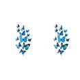thumbnail image 1 of serony 12Pcs 3D DIY Wall Stickers PVC Kid Room Decal Home Decoration Decor blue 2Set, 1 of 6