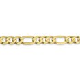 thumbnail image 3 of 10k 8.75mm Light Concave Figaro Chain (Weight: 46.42 Grams, Length: 22 Inches), 3 of 4
