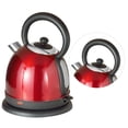 thumbnail image 2 of SNNROO Bouilloire Électrique en Acier Inoxydable 1,7l avec Arrêt Automatique et Protection Anti-Brûlure, 220V Rouge, 2 of 8