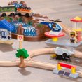 thumbnail image 2 of KidKraft Bucket Top Mountain Train Set, 2 of 9