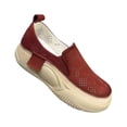 thumbnail image 1 of Milaget Espadrilles à Plateforme pour Femmes Chaussures Décontractées Tendance Mode Urbaine Bout Rond Doux Antidérapant 39, 1 of 9