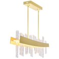 thumbnail image 4 of CWI Lighting Guadiana Lustre en Satin Doré à DEL de 39 Po, 4 of 6
