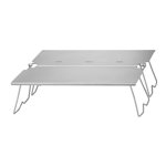 Tie BBQ Table pliable de camping-feux Barbecue pour