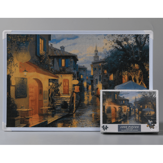 Jigsaw Puzzles for Adults Kids 1000 Pieces, Large Puzzle Family Game Adult Decompression Child Education Gift for DIY Intellective Educational Game, Gift