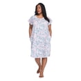 thumbnail image 1 of Chemise de nuit imprimée Iyla Plus pour femmes, 1 of 6