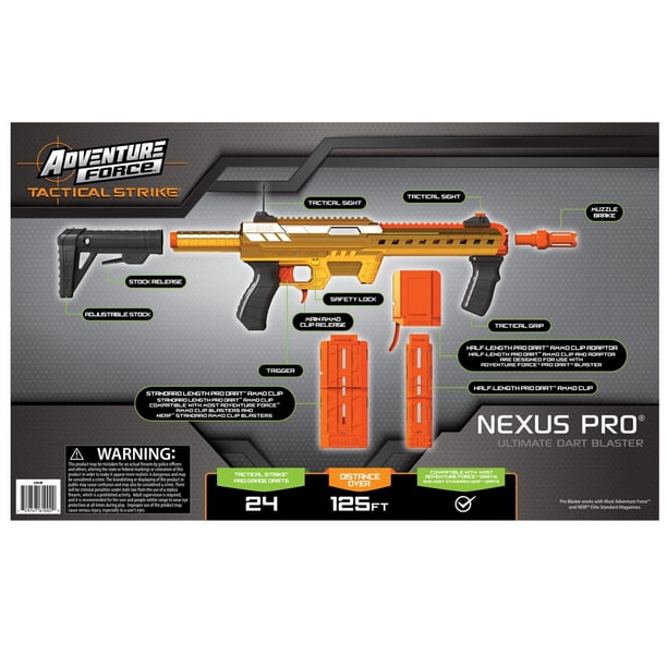 Adventure Force Tactical Strike Nexus Pro Ultimate Dart Blaster