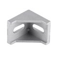 thumbnail image 3 of 5pcs en Alliage d'Aluminium L Forme Coin Support Angle Droit Cornière de Fixation 40x40mm, 3 of 13