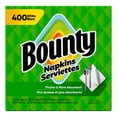 thumbnail image 3 of Bounty Serviettes de Papier, Blanches, 400 Serviettes, 3 of 16