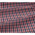 thumbnail image 5 of oneOone Viscose Jersey Fabric Gingham Check Print Fabric By The Yard 60 Inch Wide, 5 of 5
