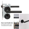 thumbnail image 4 of Entrance Lever Door Handle, Impact Proof Comfortable Handle Door Lock Handle 2PCS  for Bedroom, 4 of 8