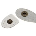 thumbnail image 3 of jifeng 5 Sets White Leather Buckle Purse Hasp Notebook Buttons for DIY Handmade Bag, 3 of 8