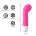 thumbnail image 4 of Maia Ava G-Spot Vibrator, Neon Pink, 4 of 5