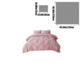 thumbnail image 3 of Yhmxh Room Decor-Couch Cover Bedding Comforter Sets Quilt Cover 3 Piece Set Solid Color Pillowcase Polyester bedding, 3 of 6