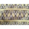 thumbnail image 4 of oneOone Cotton Cambric Fabric Floral & Triangle Block Decor Fabric Printed BTY 56 Inch Wide, 4 of 4
