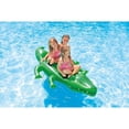 thumbnail image 2 of Intex Giant Gator Ride-On for Kids, Age 3+, Inflatable Pool Float, 45” x 80”, 2 of 4