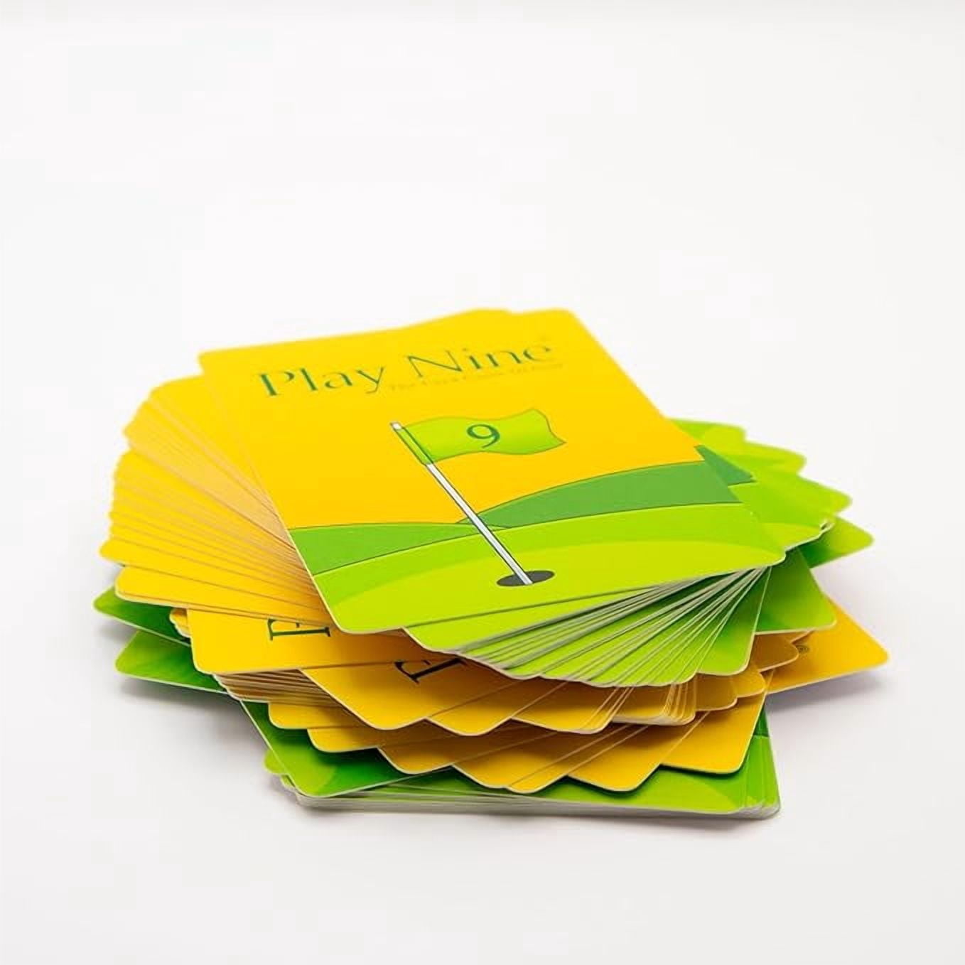 Play Nine Card Game - Travel Edition - Version Multilingue - 2-6 Joueurs - Un Jeu de Cartes Familial par Bonfit - 30-90 Minutes de Jeu -  À Partir de 8 Ans