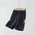 thumbnail image 2 of Timegard Baby Boy Clothes Workout Running Shorts Loose Breathable Kids Trackshorts Pockets Summer, 2 of 3