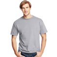 thumbnail image 1 of Hanes Mens ComfortSoft 4-Pack Crewneck T-Shirts, L, Light Steel, 1 of 1