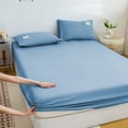 thumbnail image 4 of Birdeem Fitted Sheet Mattress Cover, Non Slip Full Cover Protector with Breathable Polyester Fabric, Deep Pocket Design for Secure Fit, Size 78.7x59.1x11.8 Inches, 4 of 9
