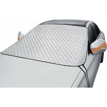 Automotive Windshield Ice Guard, Car Windscreen Snow Cover With Magnetic Edges Ensures Frost Ice Snow Protection, All-Seasons Windshield Cover
