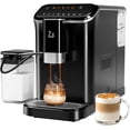 thumbnail image 1 of Fully Automatic Espresso Machine - 20 Bar Professional Coffee Maker with PID Temperature Control, Built-In Grinder & Milk Frother, 1.5L Tank, 5 Coffee Options, Touch Display, 1 of 6