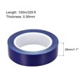 thumbnail image 2 of Unique Bargains Surface Protective Removable Scratch Film Tape Roll 1.1 inch x 328 ft, Blue, 2 of 4