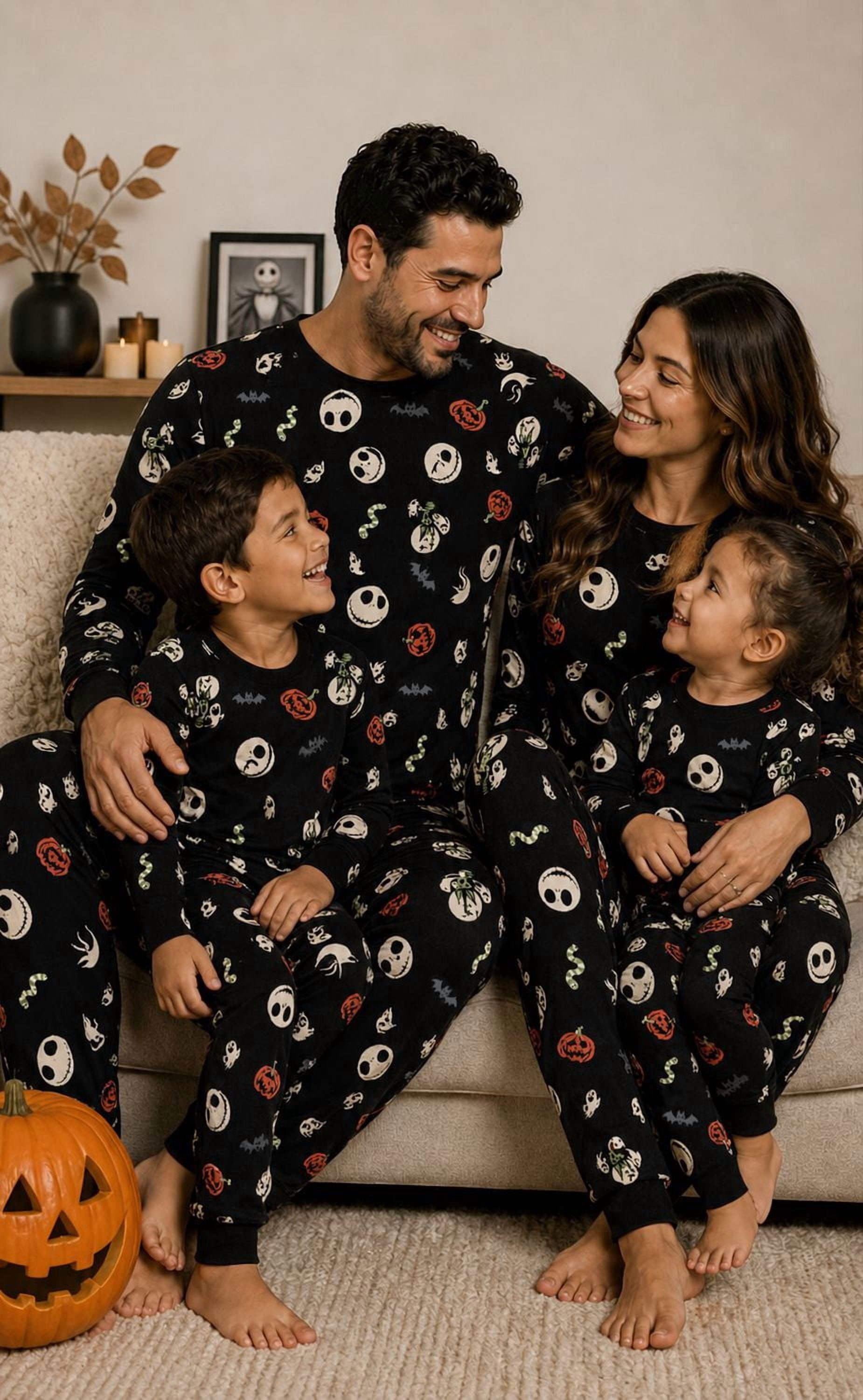 Ensemble de nuit Halloween L'Étrange Noël de Monsieur Jack