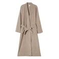 thumbnail image 4 of Mens Terry Cloth Kimono Robe Lightweight Soft Long Bathrobe Sleepwear Loungewear with Pockets, 4 of 9