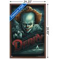 thumbnail image 2 of IT - Pennywise Derry Wall Poster, 14.725" x 22.375" Framed, 2 of 4