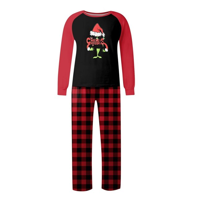 Pyjamas de Noël Assortis pour Hommes Ensembles de Pyjamas de Vacances pour la Famille