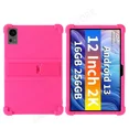 thumbnail image 1 of For Teclast T60 2023 12 inch Tablet PC Soft Silicone Shockproof Cover Case with Rear Kickstand Rose For Teclast T60 12in, 1 of 6