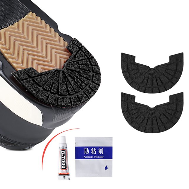 Shoe Sole Protector Professional Unisex Shoe Grips with Adhesion Promoter & Glue